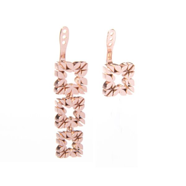 Monogram triplo e Monogram singolo Cler in Oro Rosa 9k