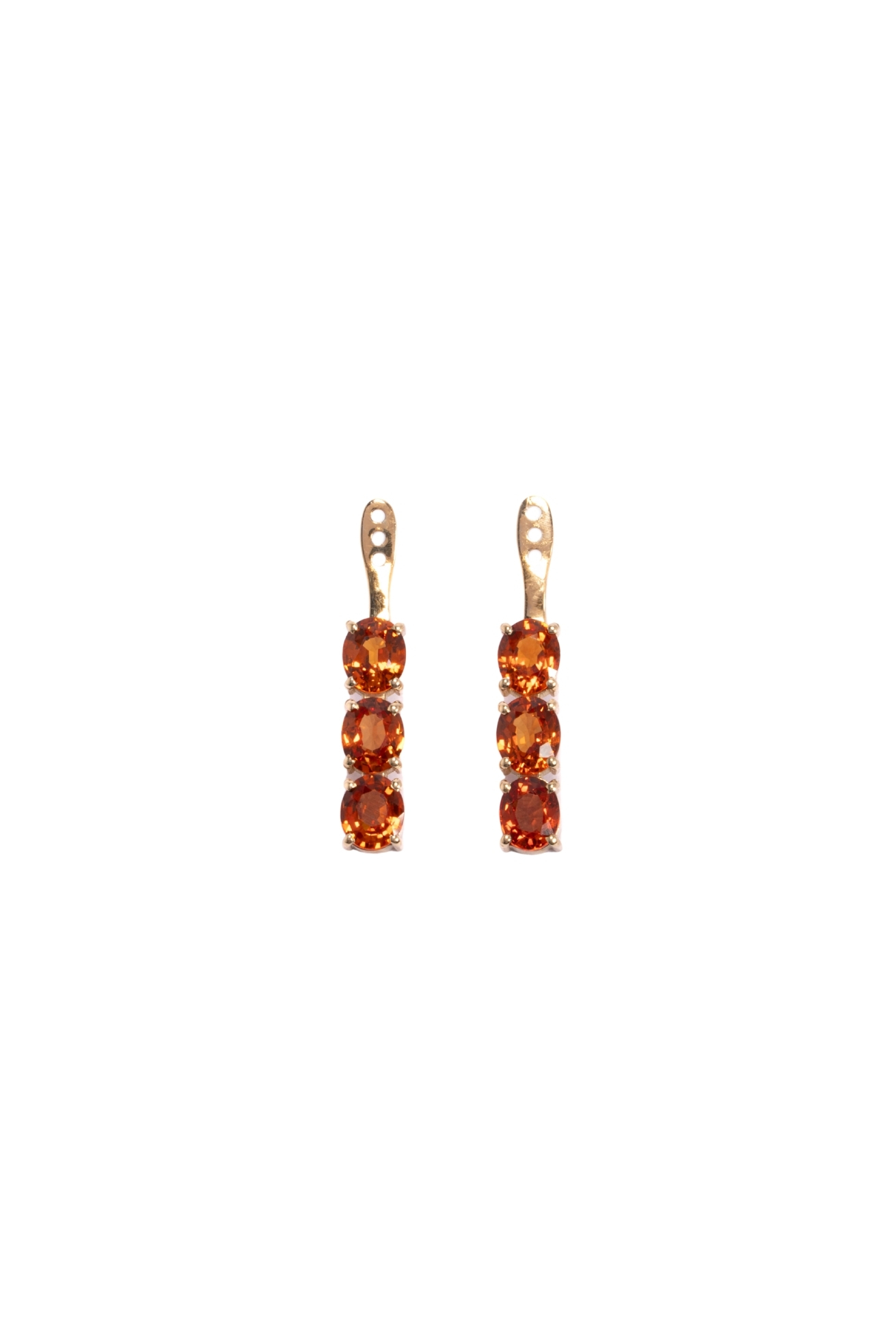 Back Flip in Oro Giallo 9k con Zaffiri 4,8ct