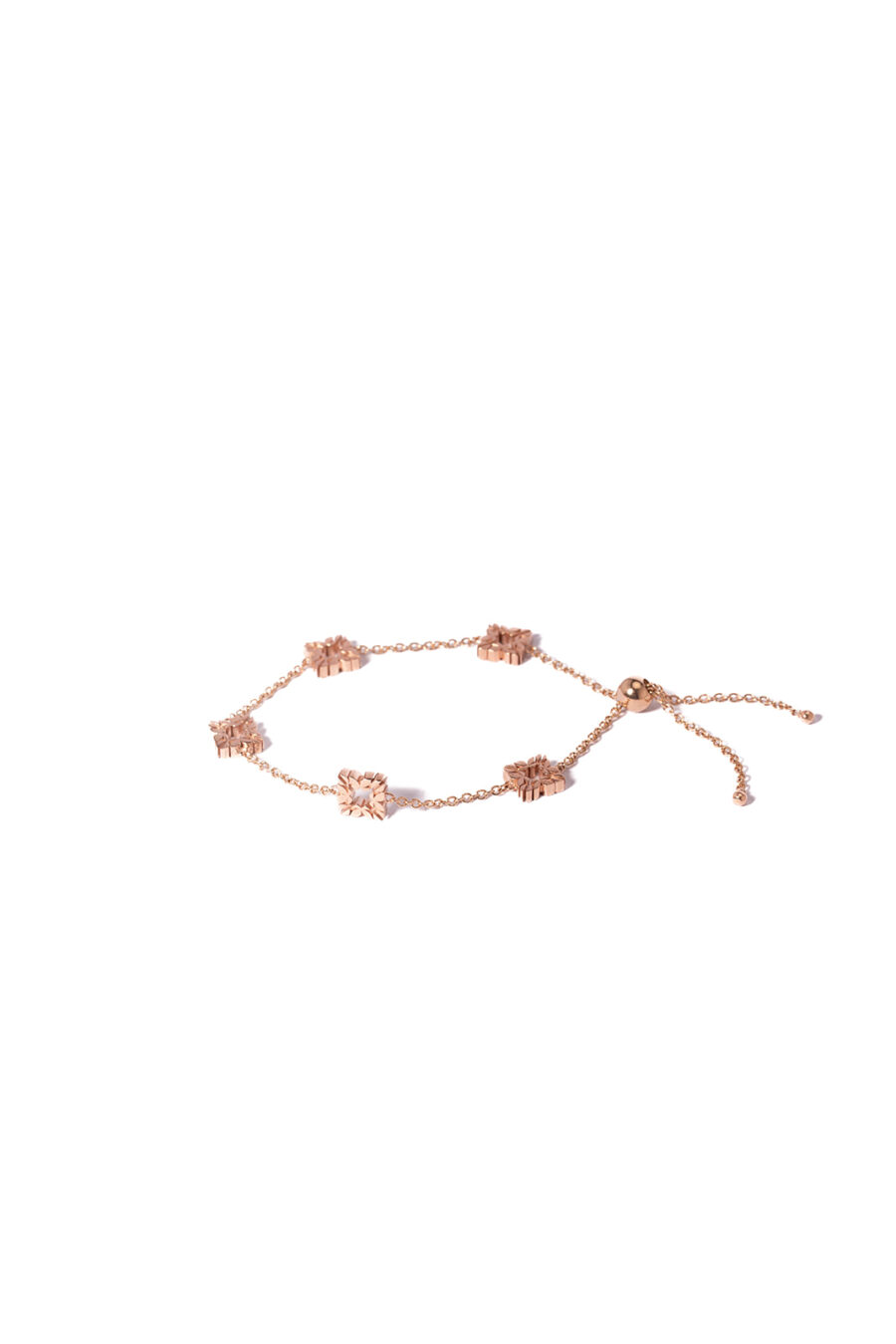 Bracciale Monogram Cler in Oro Rosa 9k