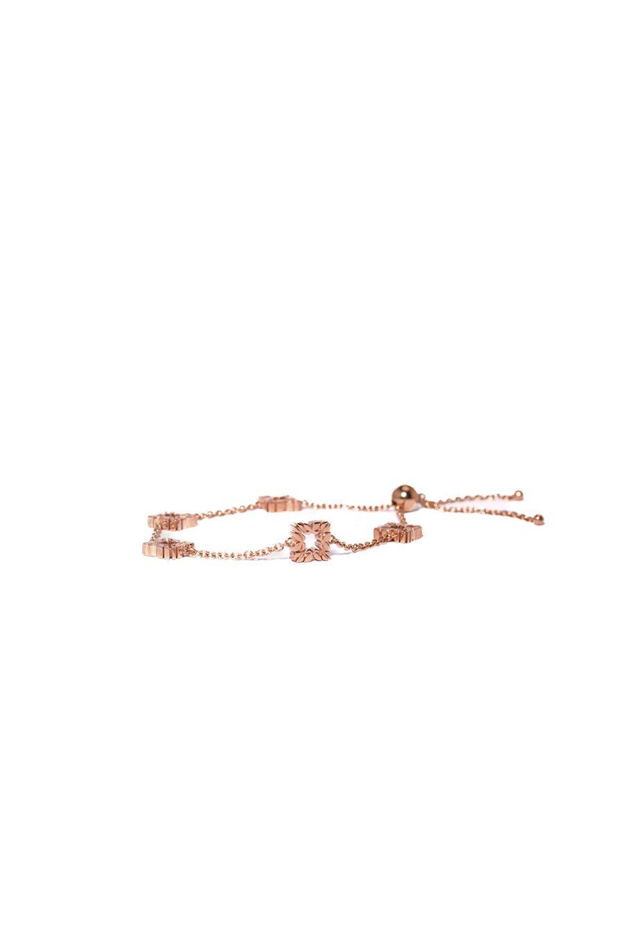 Bracciale Monogram Cler in Oro Rosa 9k - immagine 2