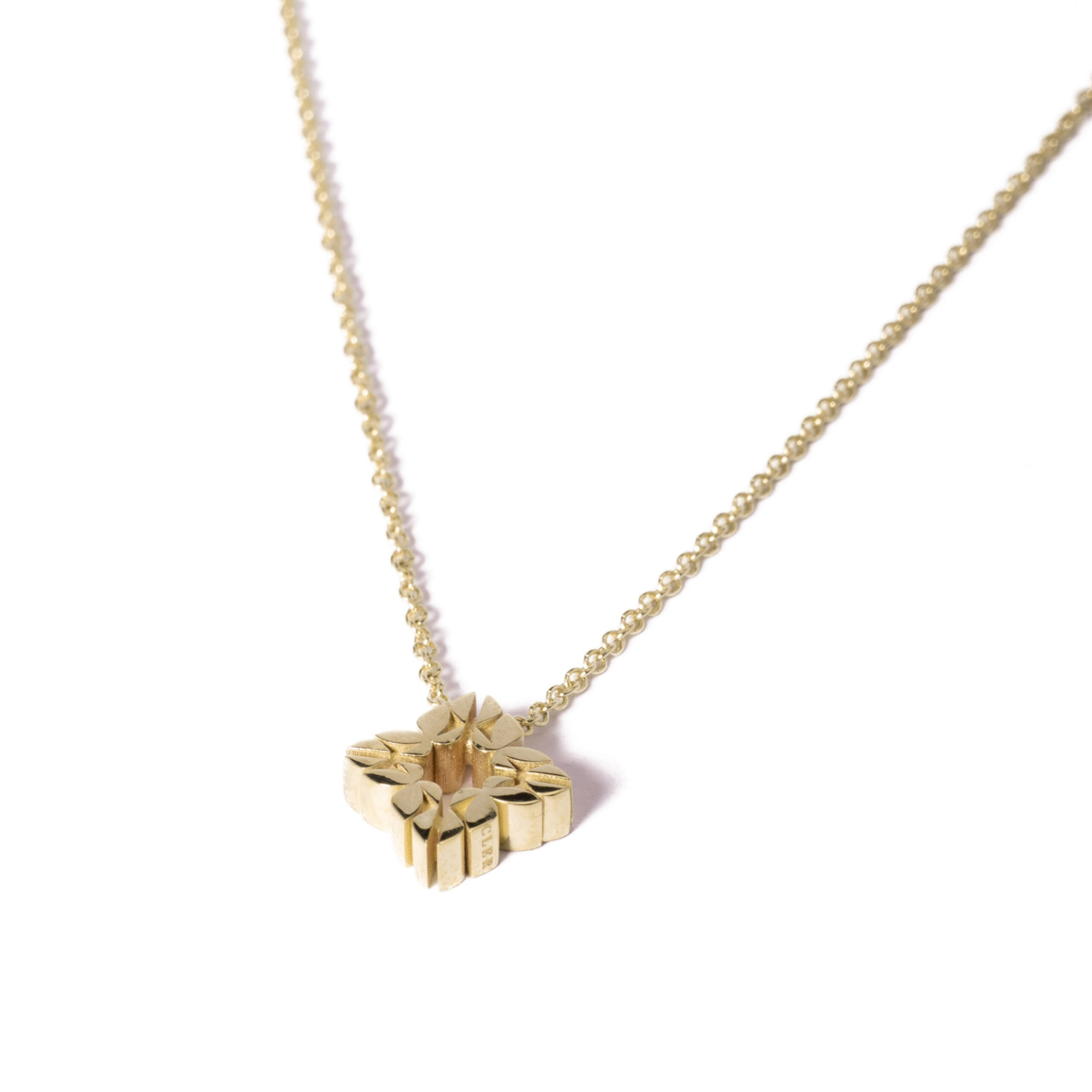Collana Monogram Cler in Oro Giallo 9k - immagine 2