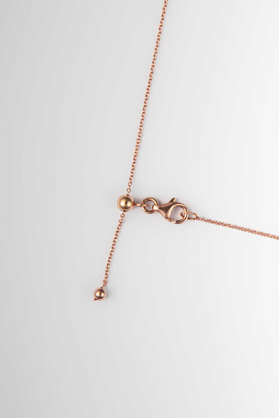 Collana Monogram Cler in Oro Rosa 9k - immagine 8