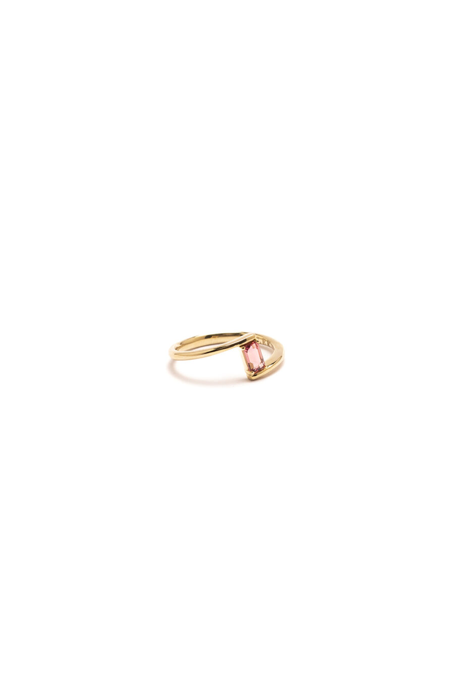 Anello Eterna in Oro Giallo 9k con Tormalina 0,4ct - immagine 3