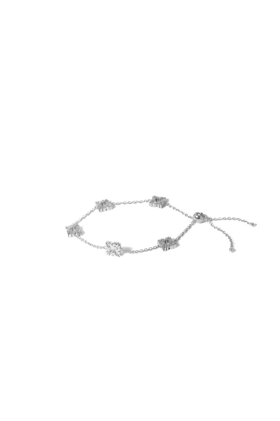 Bracciale Monogram Cler in Oro Bianco 9k
