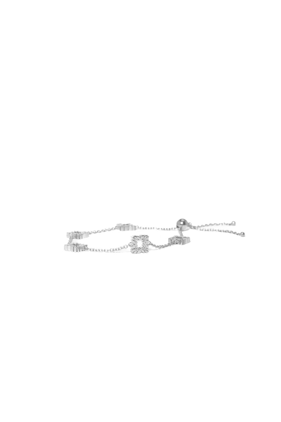Bracciale Monogram Cler in Oro Bianco 9k - immagine 2