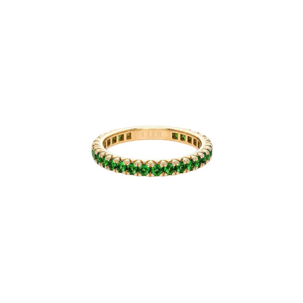 Vera in Oro Giallo 9K con Tsavorite