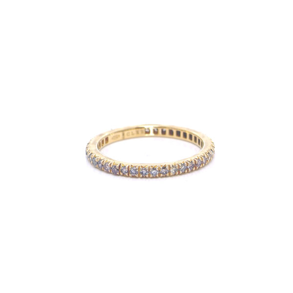 Vera in Oro Giallo 18K con Diamanti Champagne 0,52ct