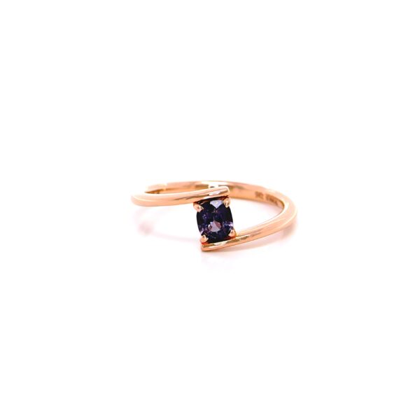 Anello Eterna in Oro Rosa 9k con Spinello 0,53ct