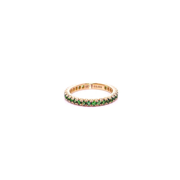 Vera in Oro Giallo 9K con Tsavorite 0,74ct