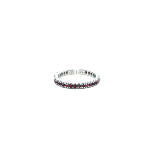 Vera in Platino con Rubini 0,63ct