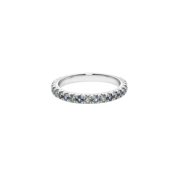 Vera in Platino con Zaffiri Partycolor 0,84ct