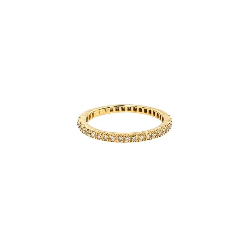 Vera in Oro Giallo 18K con Diamanti Champagne