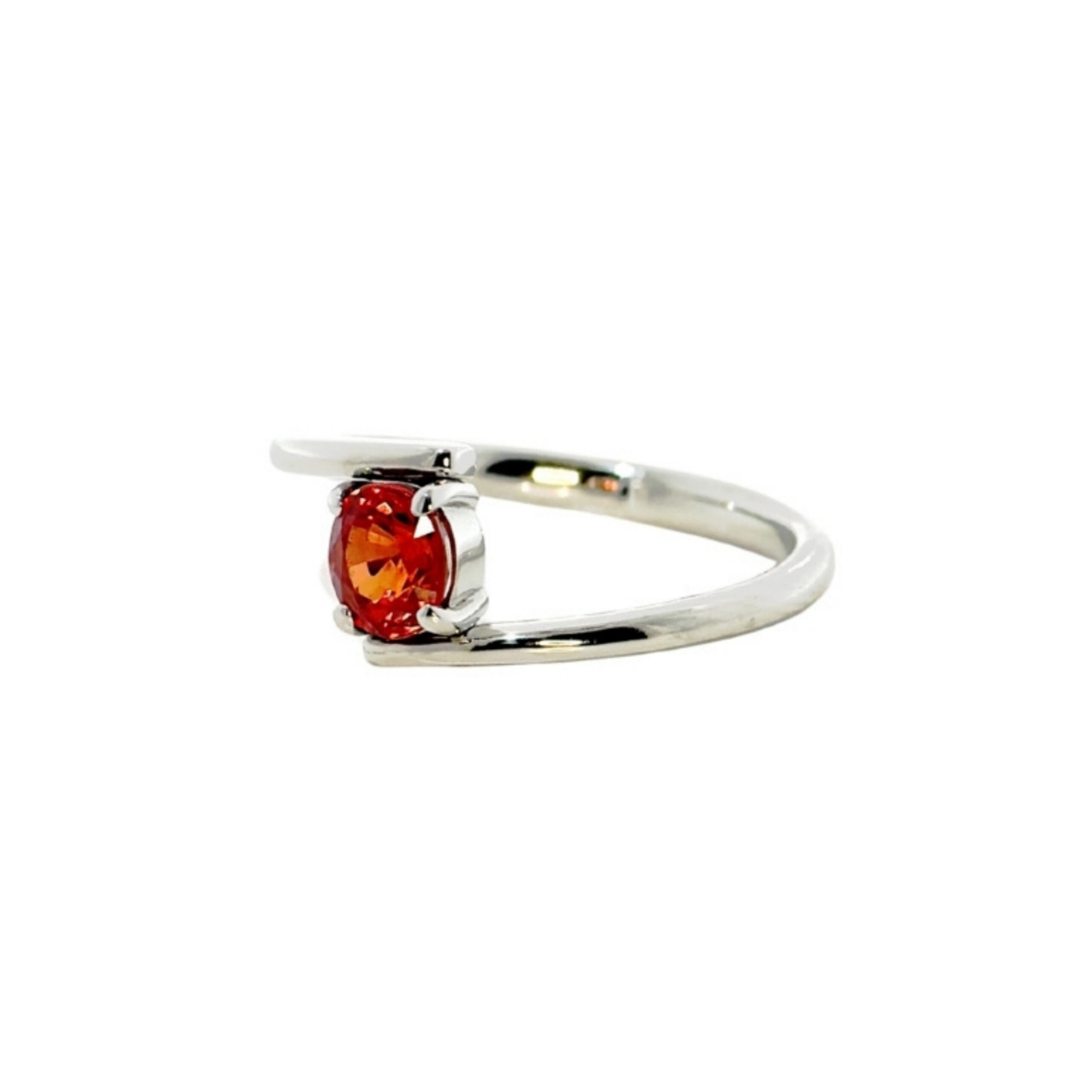 Anello Eterna in Platino con Rubino 0,82ct - immagine 2