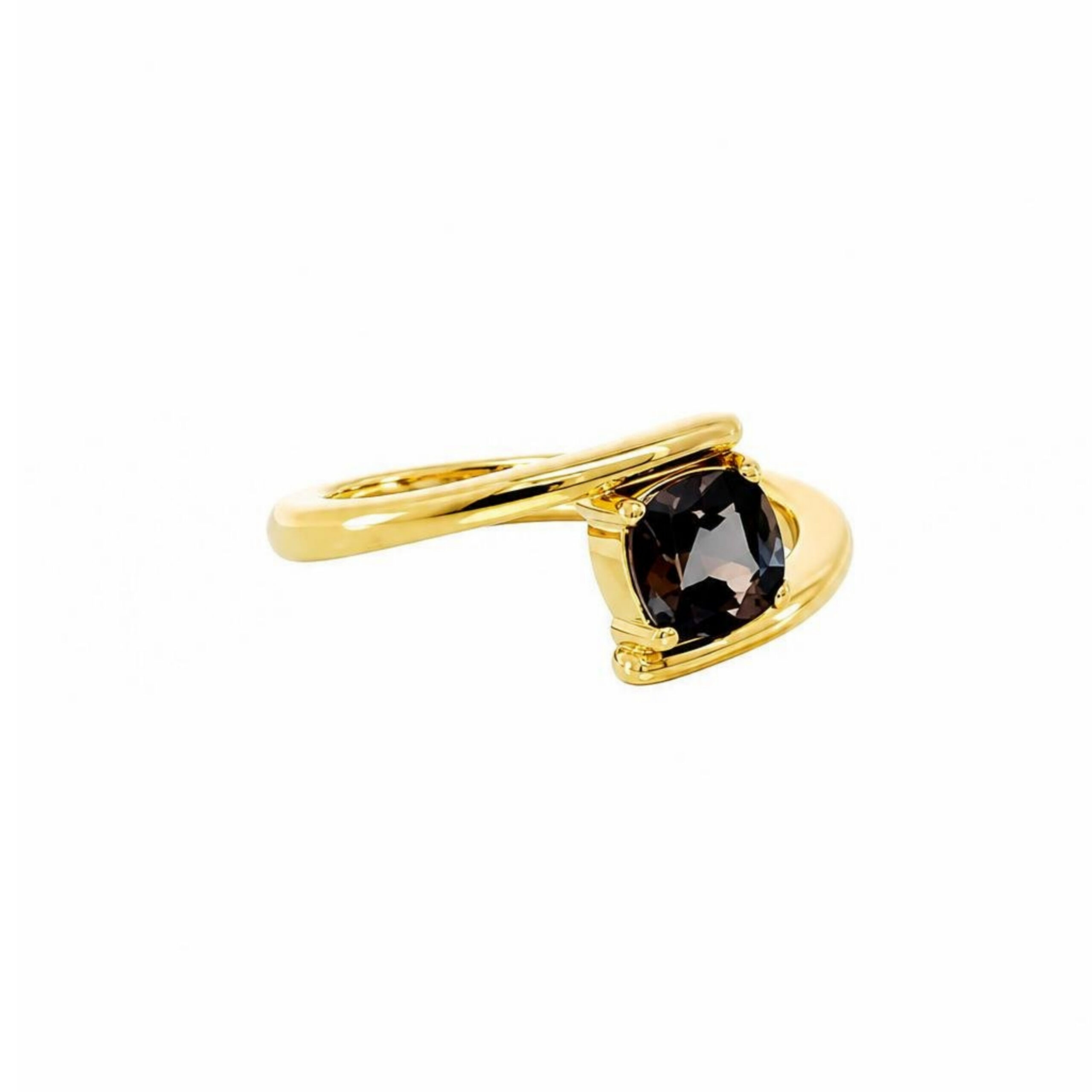 Anello Eterna in Oro Giallo 9k con Spinello 1,17ct - immagine 2