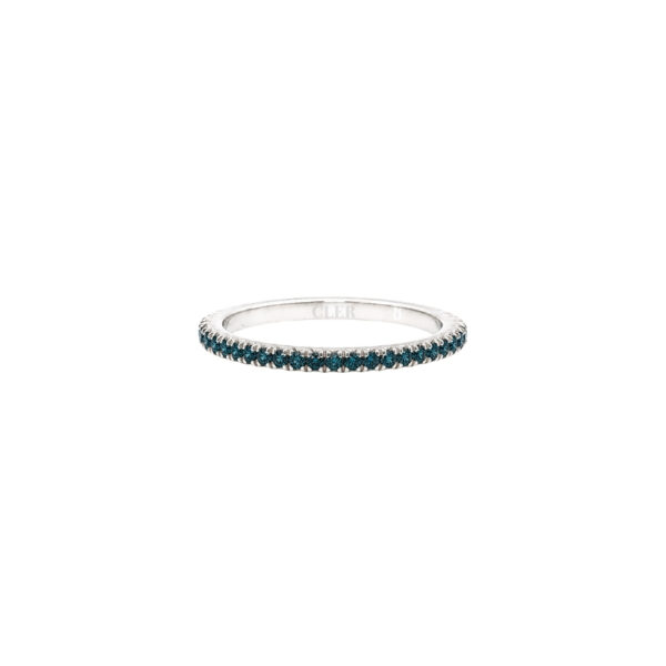 Vera in Platino con Diamanti blu 0,49ct