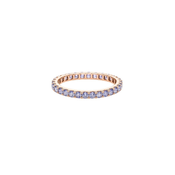 Vera in Oro Rosa 9K con Tanzanite