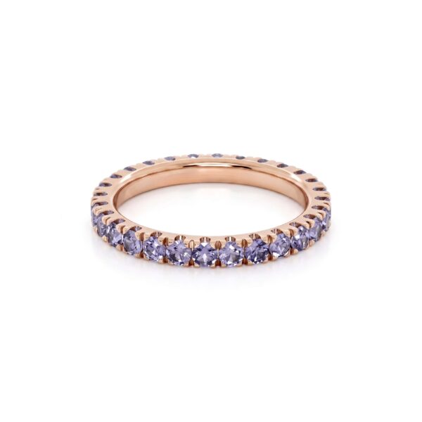 Vera in Oro Rosa 9K con Tanzanite
