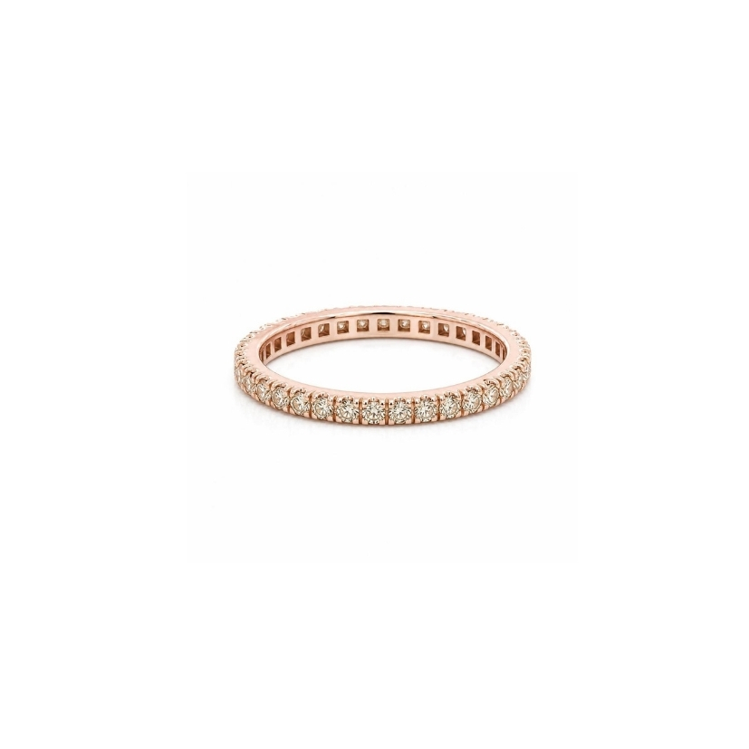 Vera in Oro Rosa18K con Diamanti Champagne 0,55ct