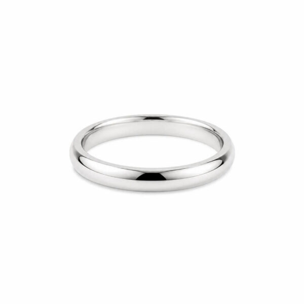 Fede Wedding in Oro Bianco 18k
