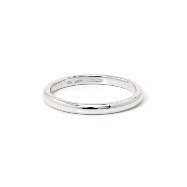 Fede Wedding in Oro Bianco 18k