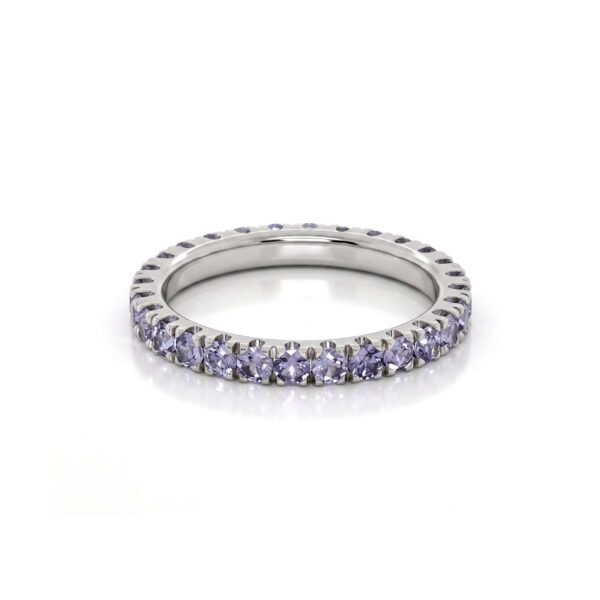 Vera in Oro Bianco 9K con Tanzanite